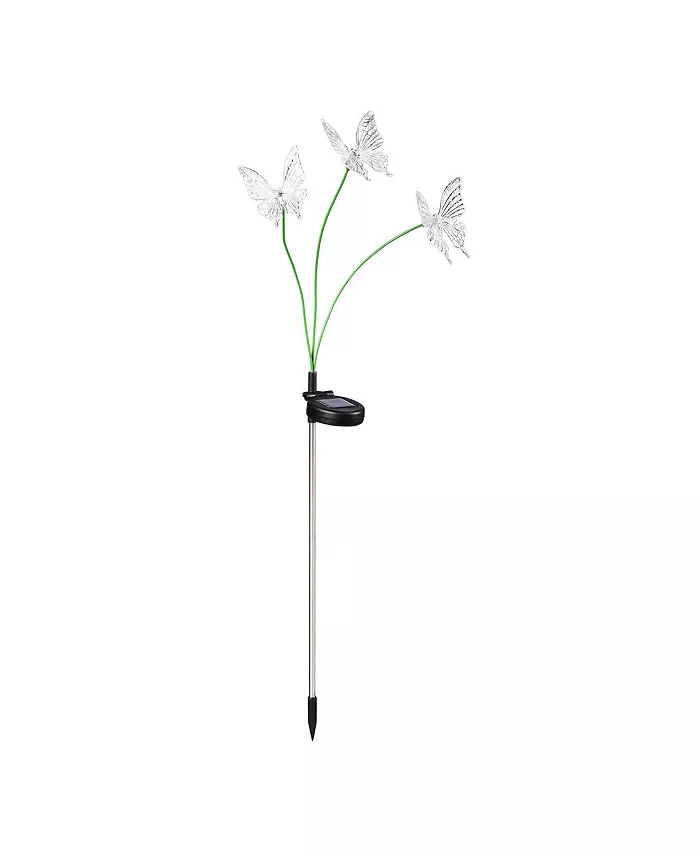 Evergreen Butterfly Solar Garden Stake - Intensery