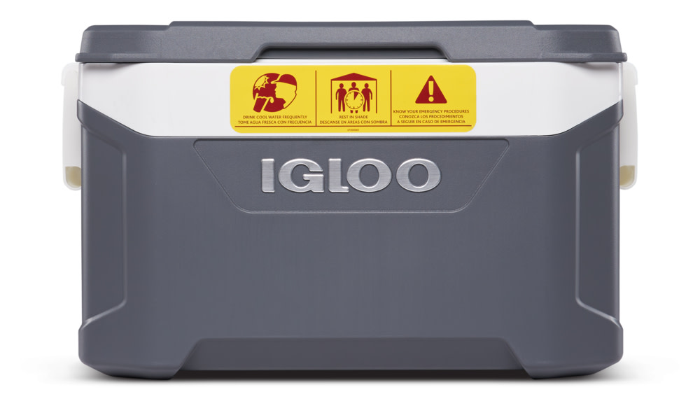 Igloo Workman Cooler Gray 50qt - Intensery