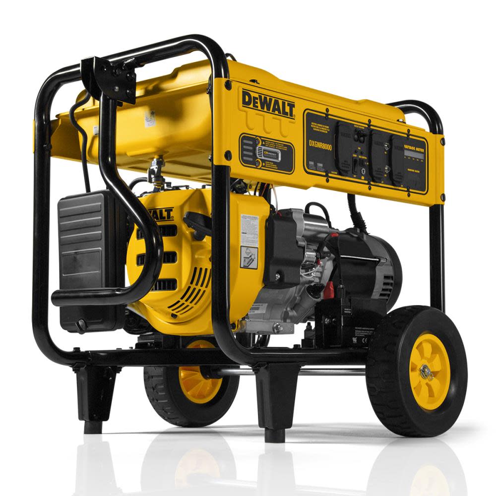 8000 Watt Portable Gas Generator DXGNR8000 - Intensery