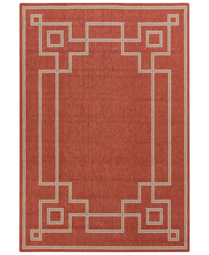 Surya Alfresco ALF-9631 Rust 3' x 5'6