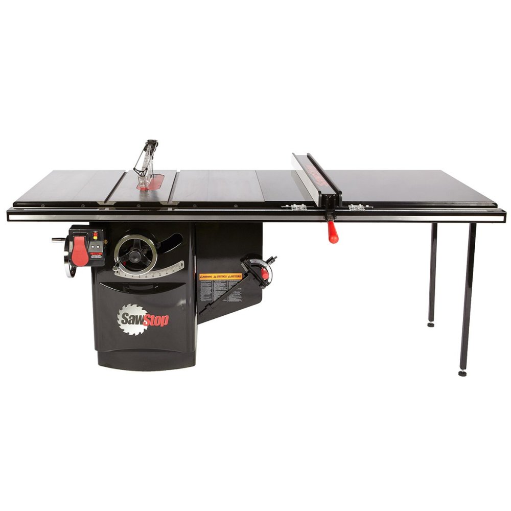 Industrial 10 Cabinet Saw with 52 In. T-Glide Fence System - Intensery