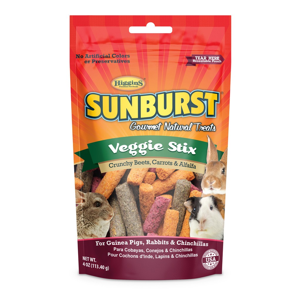 Higgins Sunburst Gourmet Treats Veggie Stix - 4 oz - Intensery