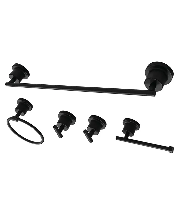Kingston Brass Concord 5-Pc. Bathroom Accessory Set - Intensery