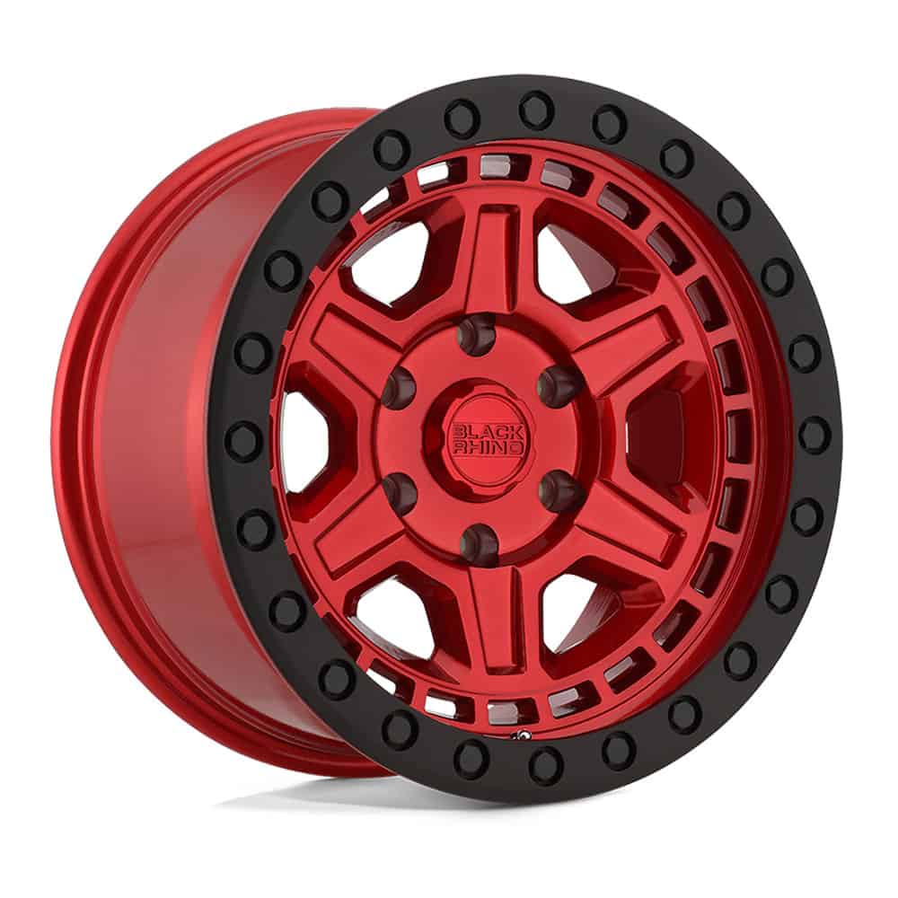 Black Rhino BLREN 17X9 5X5.0 C-RED-BLKLP 00MM - Intensery
