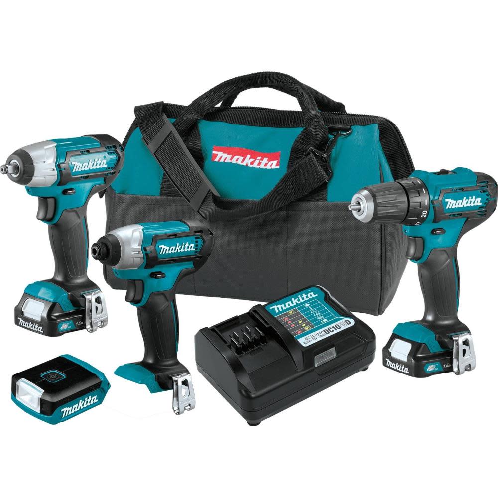 12V Max CXT® Lithium-Ion Cordless 4-Pc. Combo Kit (1.5Ah) - Intensery