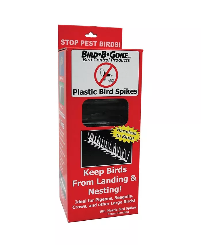 Bird B Gone Bird-B-Gone Humane 5 in. wide Plastic Bird Spikes - Intensery