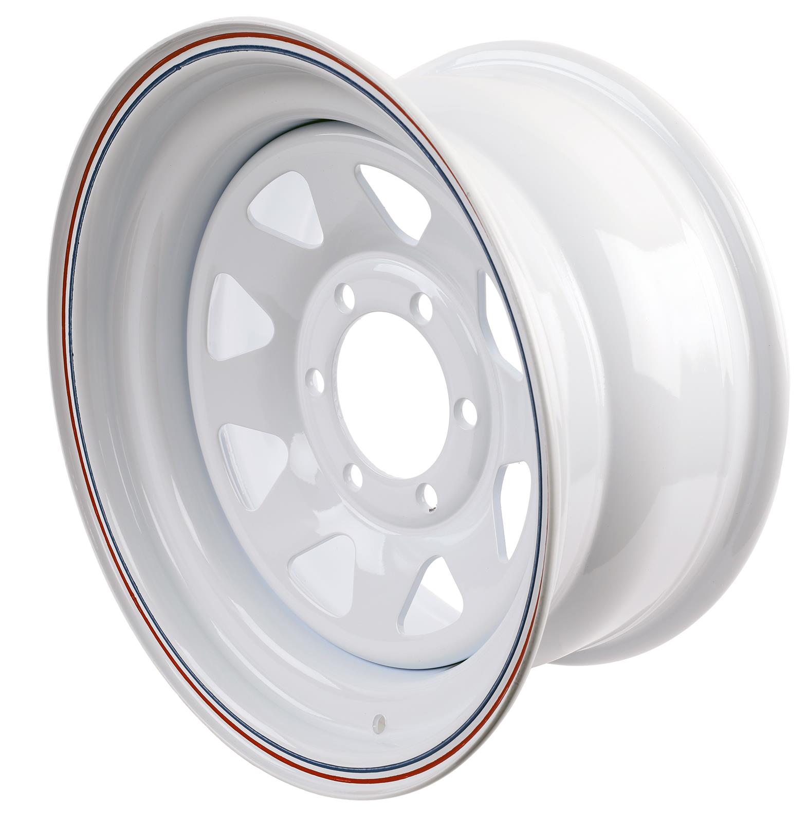 Cragar 1627152564B Cragar Nomad I White Wheels - Intensery