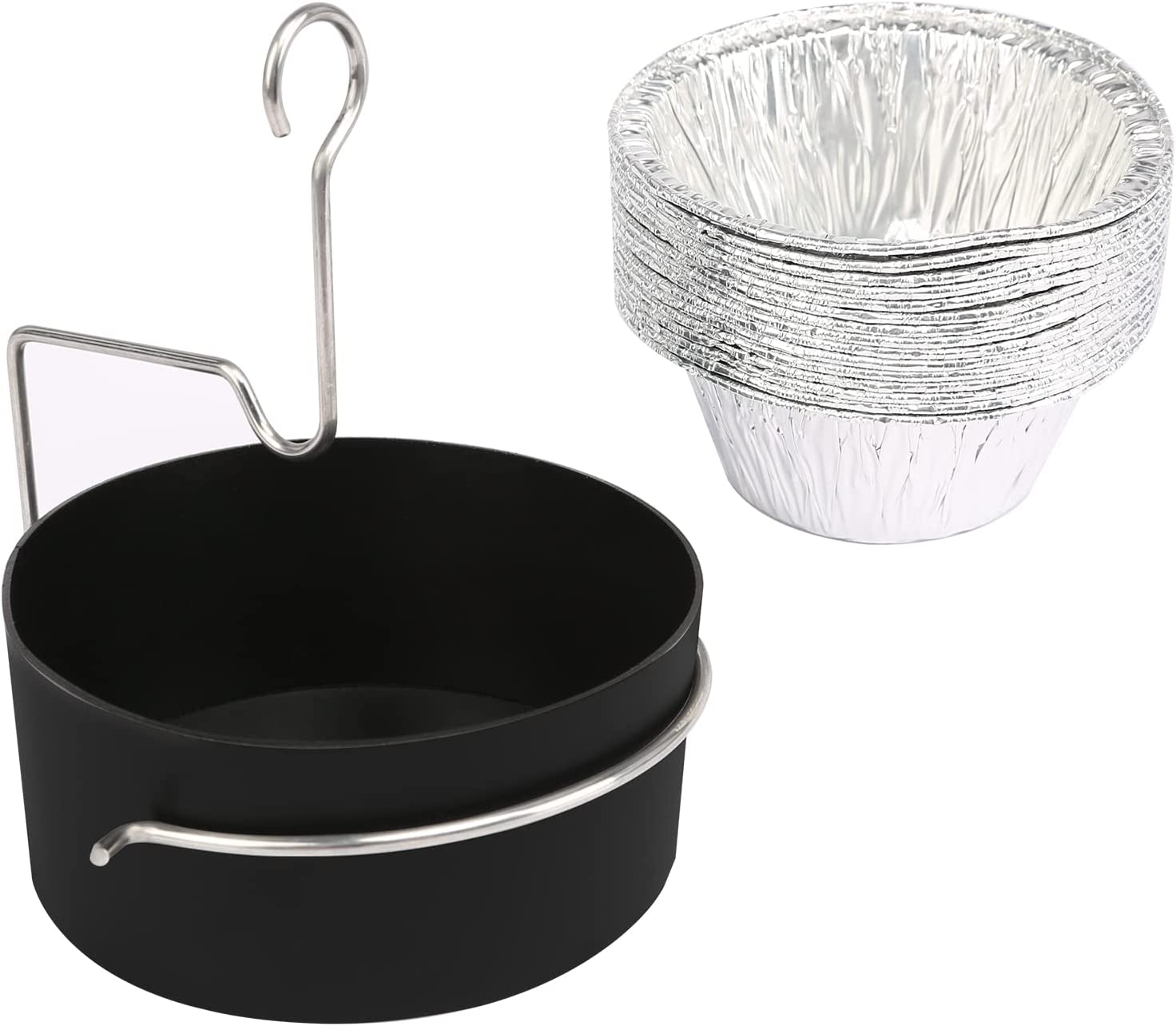 Drip Pan Grease Clip Cup fits Masterbuilt 30 & 40'' Smokers, 9005100039 and 9005100025 - Intensery