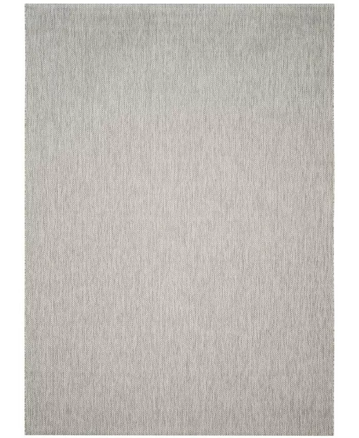 Safavieh Courtyard Gray 8' x 11' Sisal Weave Outdoor Area Rug - Intensery