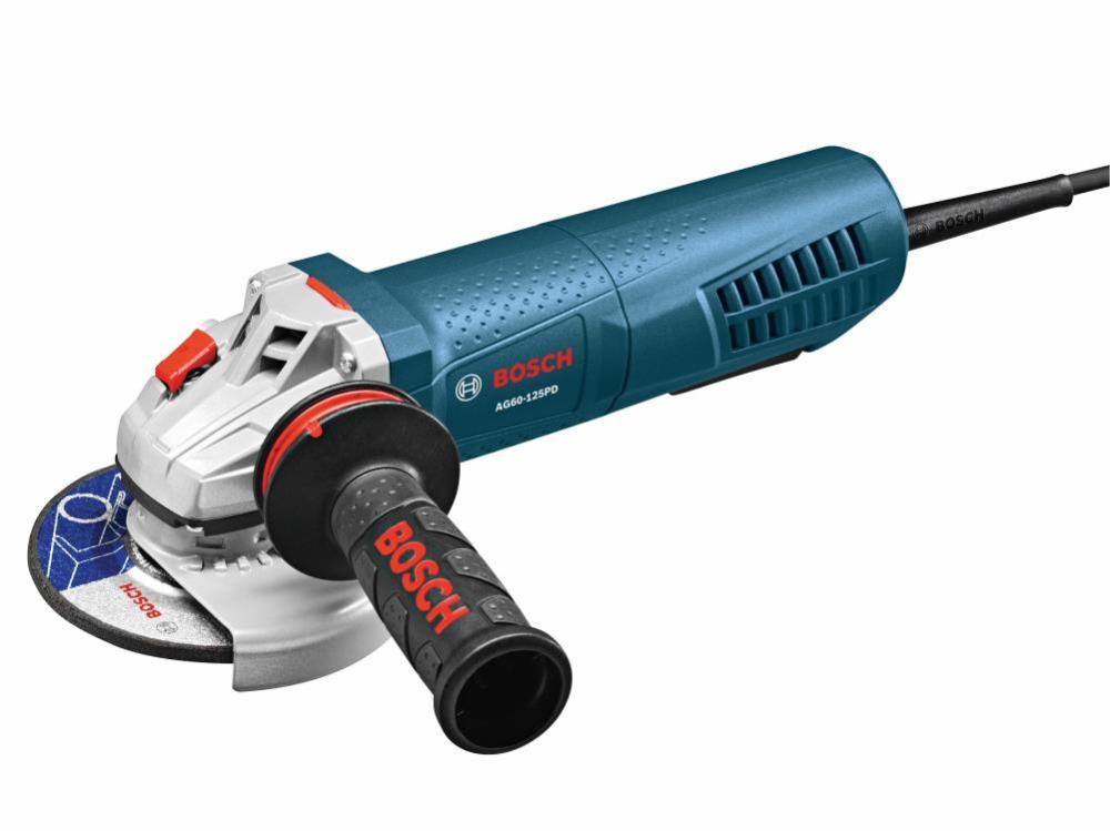 6 In. High-Performance Angle Grinder with No-Lock-On Paddle Switch - Intensery