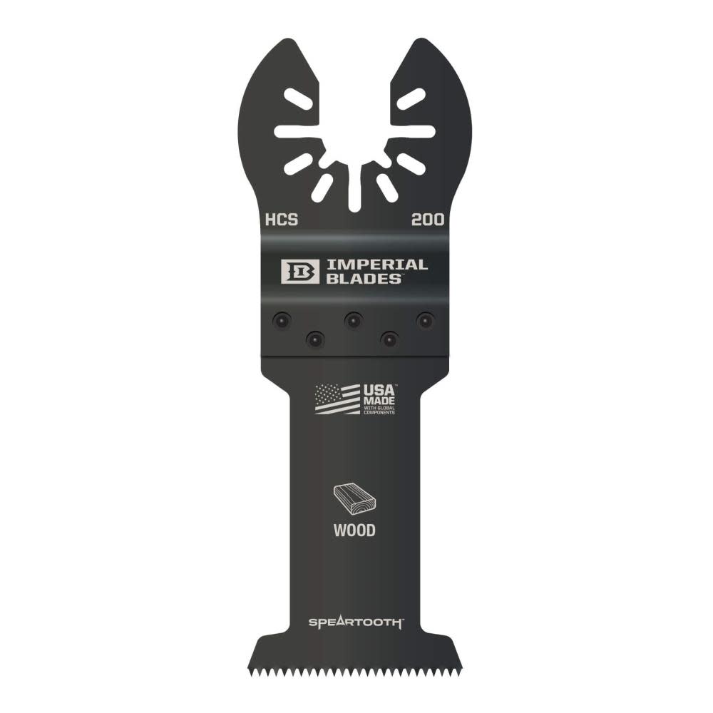 Imperial Blades One Fit 1 3/8 Speartooth Fast Cut Wood Blade 1pc - Intensery