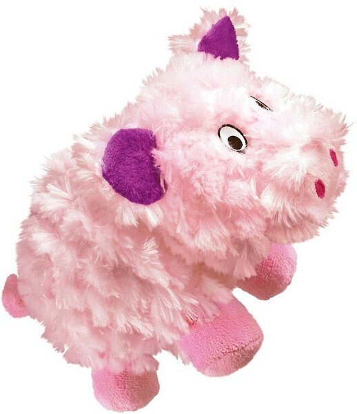 KONG Barnyard Cruncheez Pig Dog Toy - Intensery