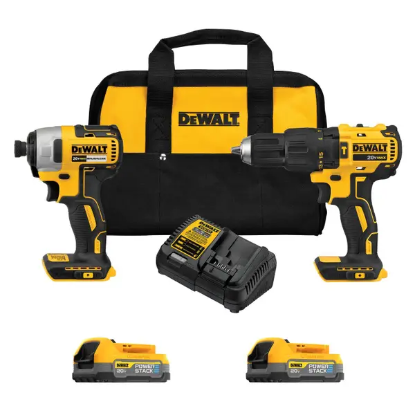 DEWALT 20V MAX POWERSTACK 2-Tool Combo Kit - Intensery