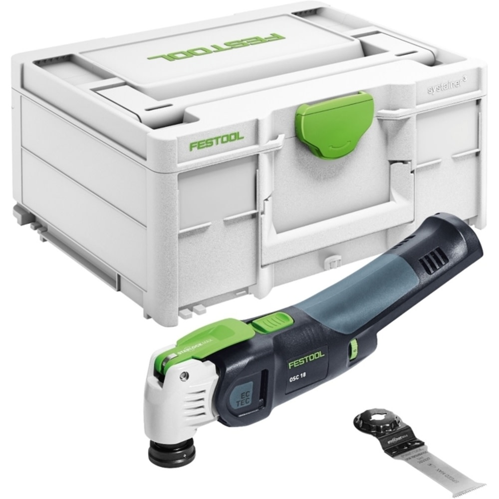 Vecturo OSC 18 StarlockMax Cordless Oscillating Multi-Tool BASIC with Systainer³ Tool Only 576589 - Intensery
