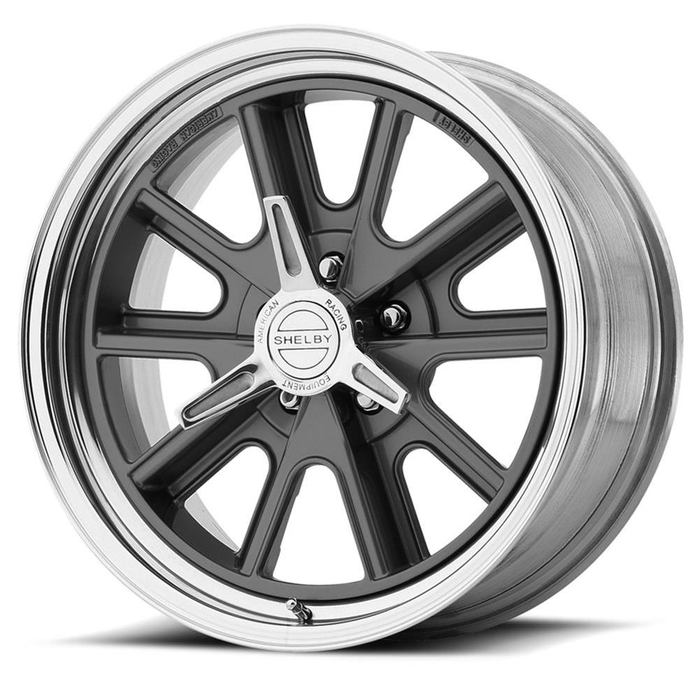American Racing VN427786540 American Racing VN427 Shelby Cobra Gray Painted Wheels - Intensery