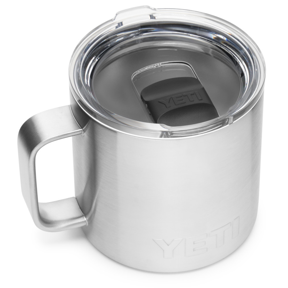 Yeti Rambler Mug with MagSlider Lid 14oz， Stainless Steel - Intensery