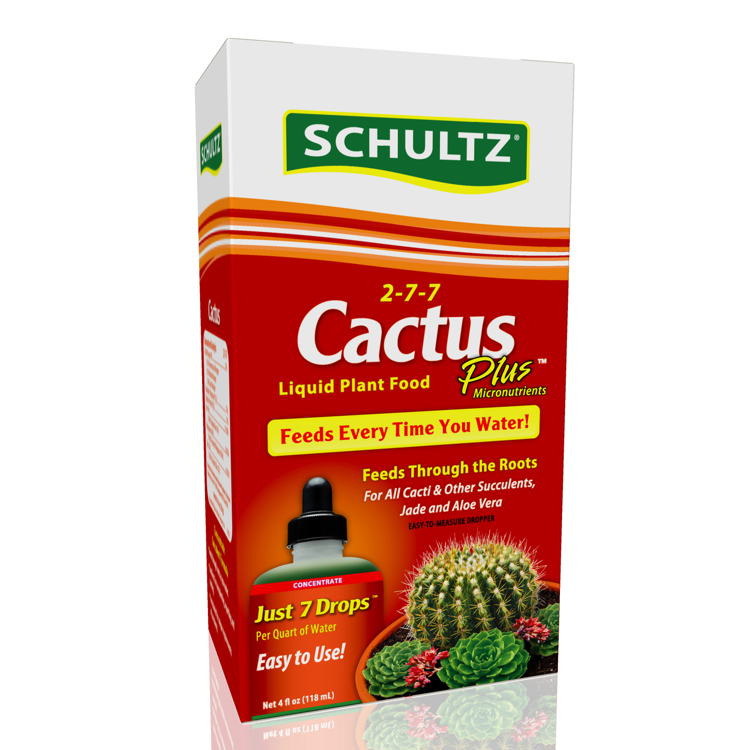 Schultz Cactus Plus Liquid Plant Food 4 oz - Intensery