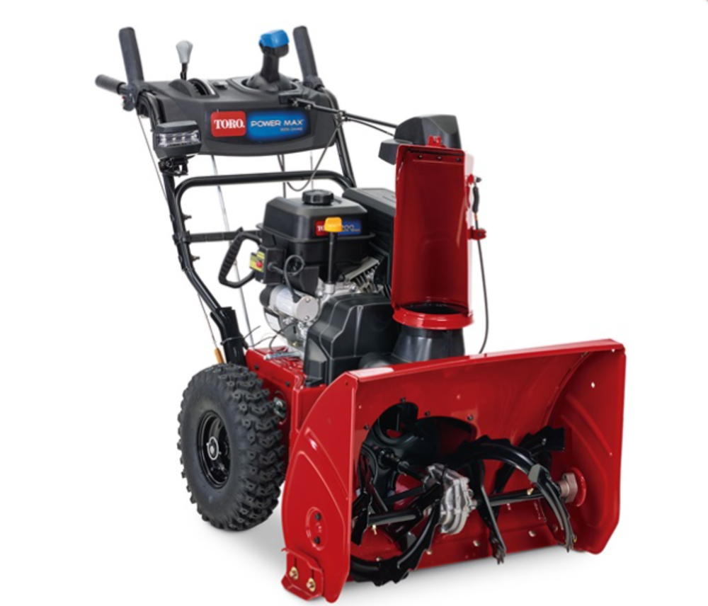 Toro Power Max 826 OHAE Snow Blower 26 Two Stage Electric Start Gas 252cc - Intensery