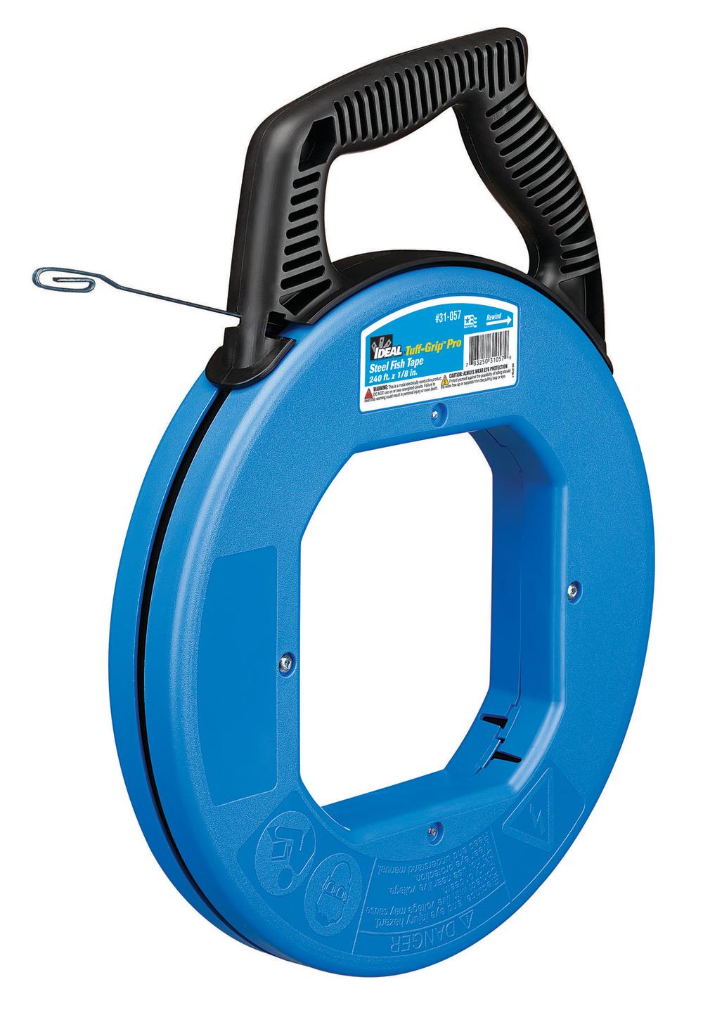240Ft Blued Steel Fish Tape - Intensery