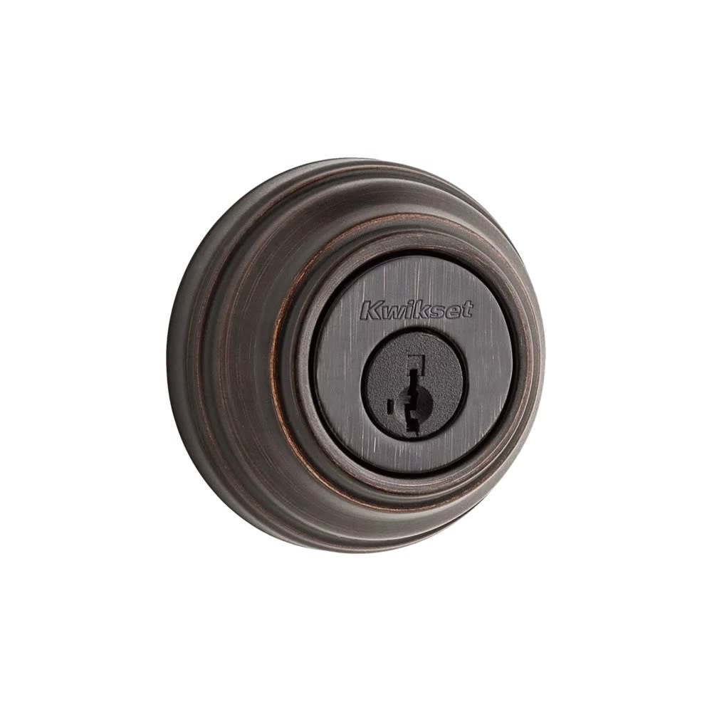 Venetian Bronze Keyed Entry Double Cylinder Door Deadbolt - Intensery