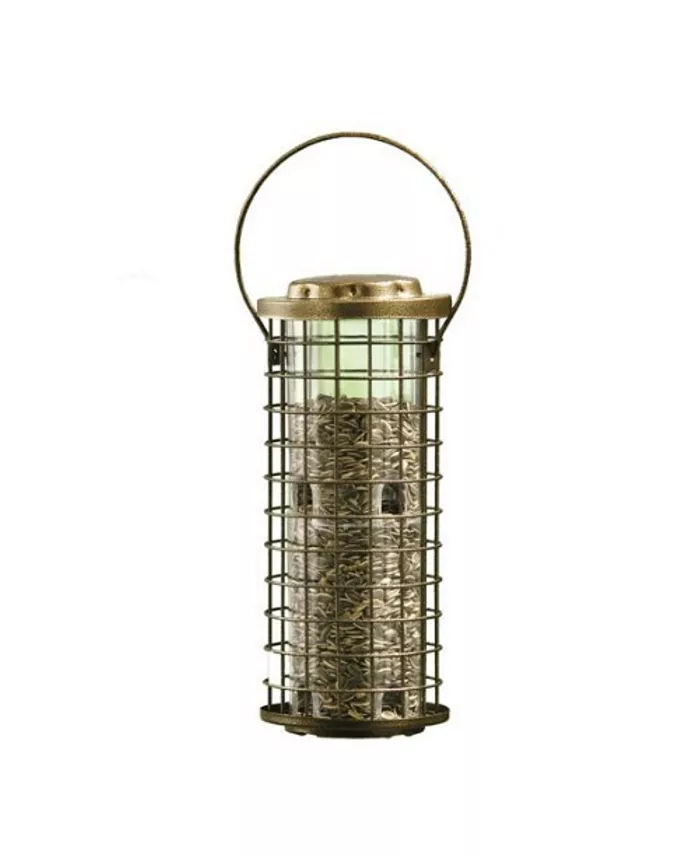 Perky-Pet 114 Squirrel Stumper Wild Bird Feeder 6.63W x 5.75D Inches - Intensery