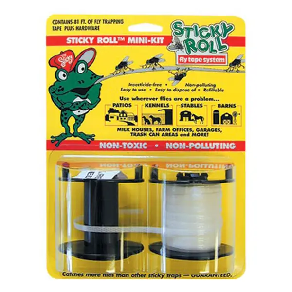 Mr. Sticky Sticky Roll Fly Trap System Mini Kit - Intensery