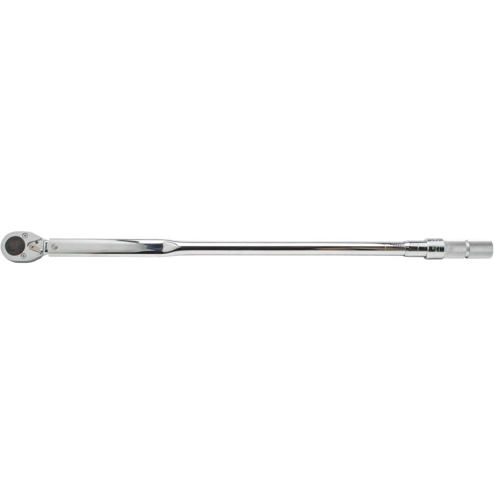 3/4 Drive Ratcheting Head Micrometer Torque Wrench 120-600 ft-lbs - Intensery