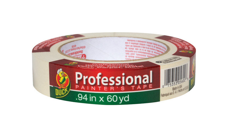 Duck 0.94 in. W X 60 yd L Beige Medium Strength Painter\u0027s Tape 1 pk - Intensery