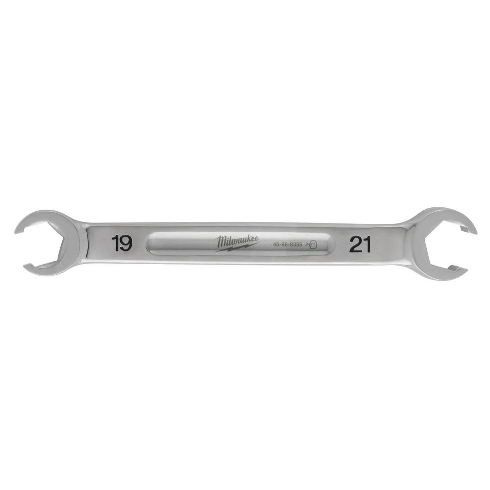 Milwaukee 19mm X 21mm Double End Flare Nut Wrench 45-96-8355 from Milwaukee - Intensery