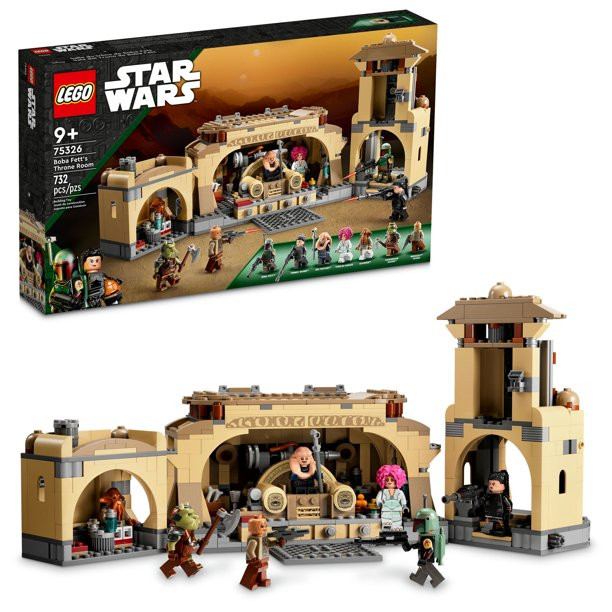 Lego Star Wars Boba Fett’s Throne Room 75326 Building Kit (732 Pieces) - Intensery