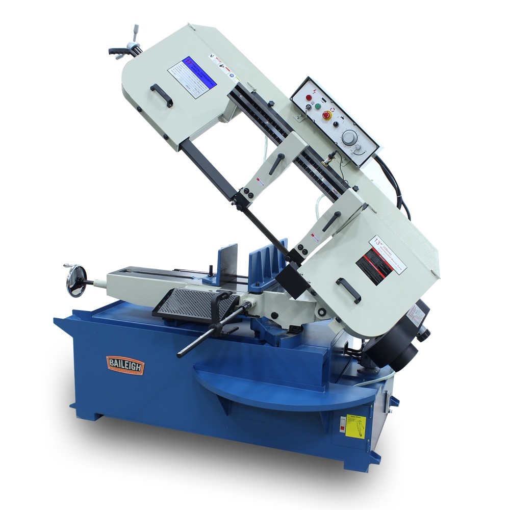 Baileigh BS-330M Band Saw Metal Cutting Manual 220V 3 Phase - Intensery