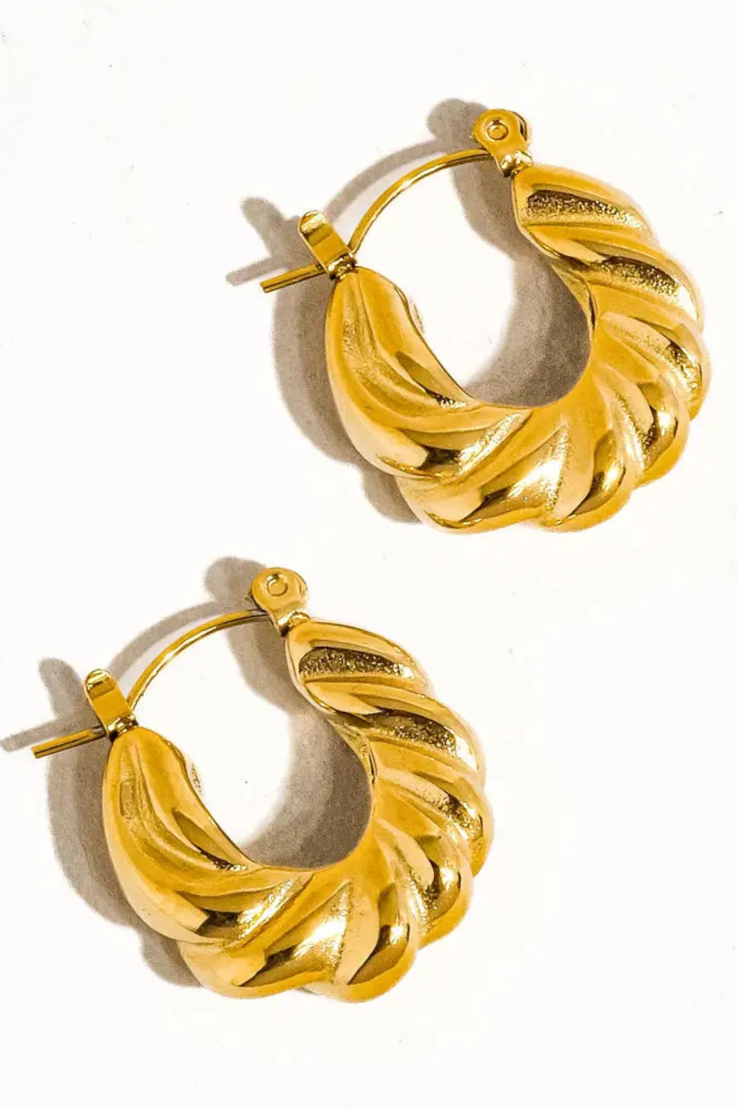 Kimberly Braided Hoop Earring - Intensery