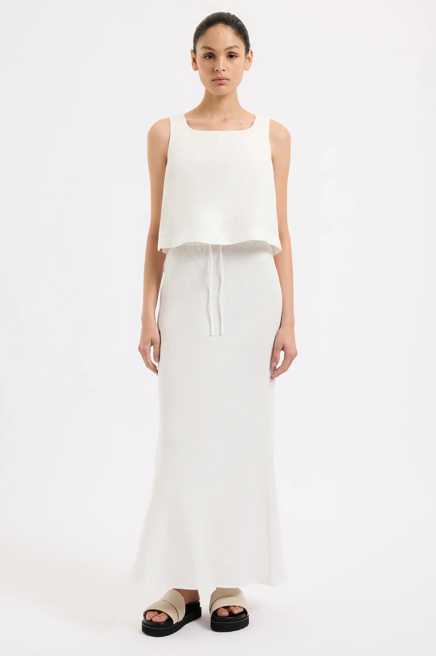 Thilda Linen Top - Intensery