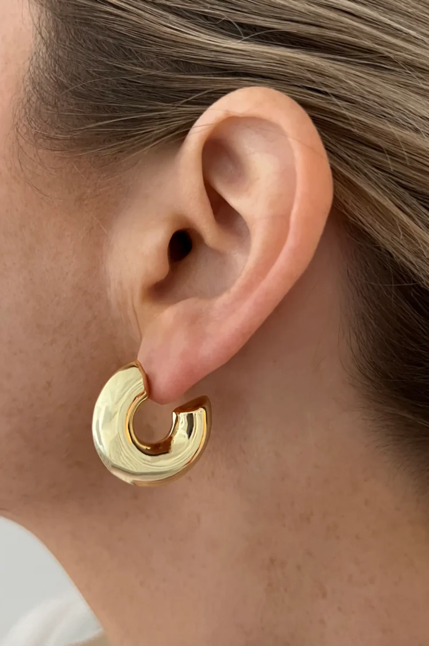 Midi Tube Hoops - Intensery