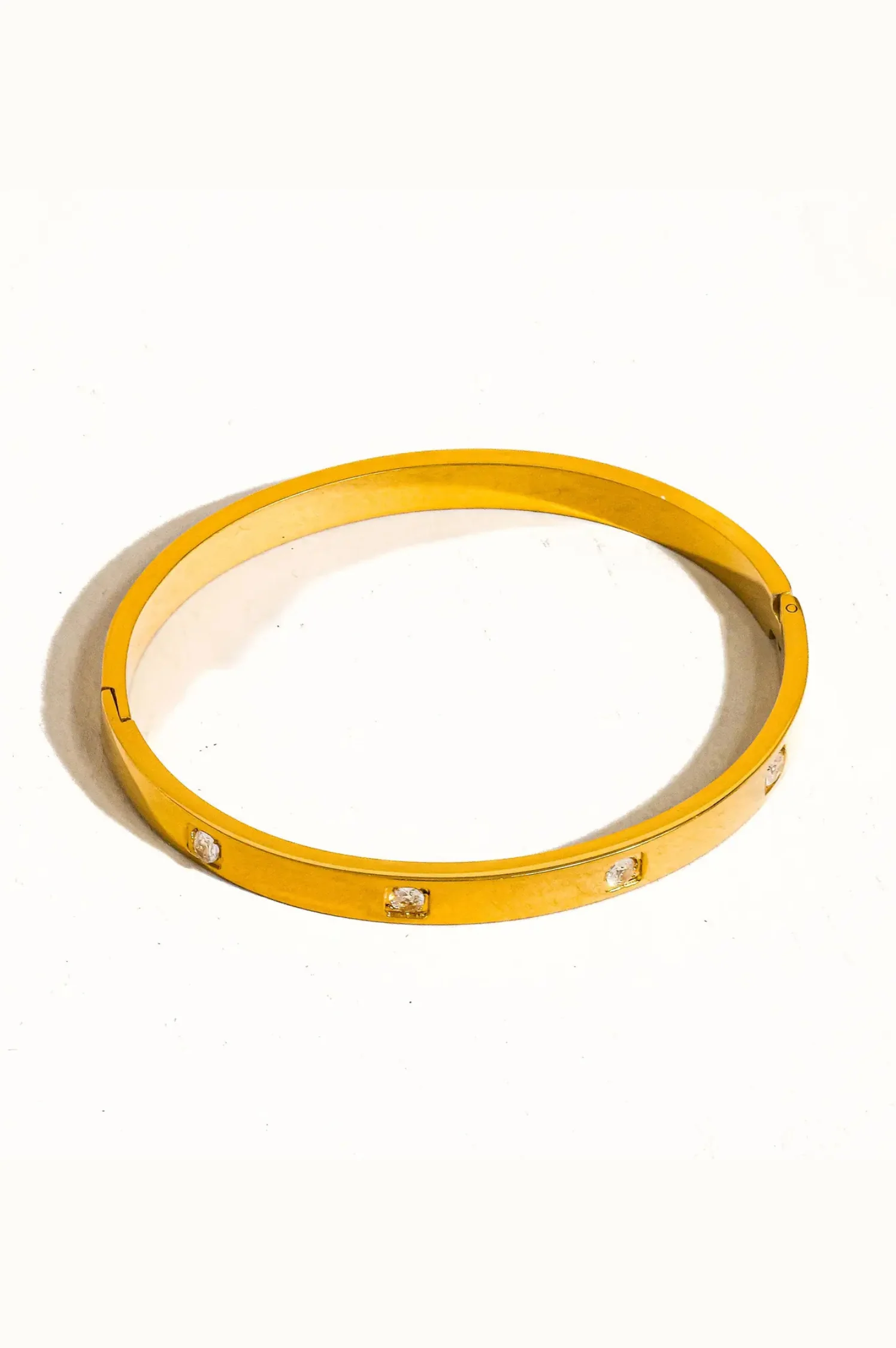 Neil Classic CZ Bangle - Intensery