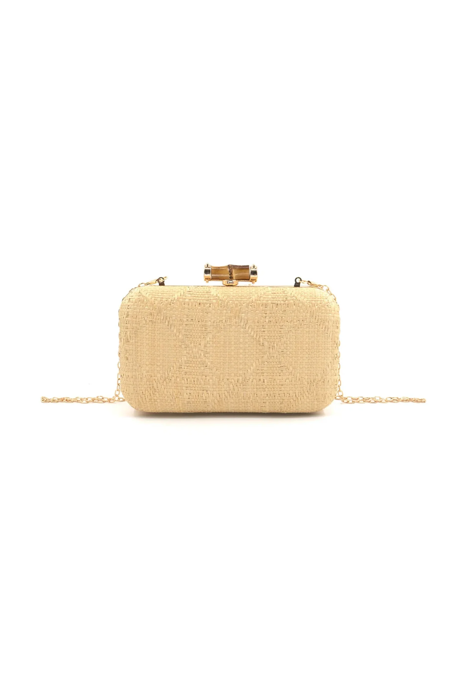 Elsie Straw Clutch - Intensery