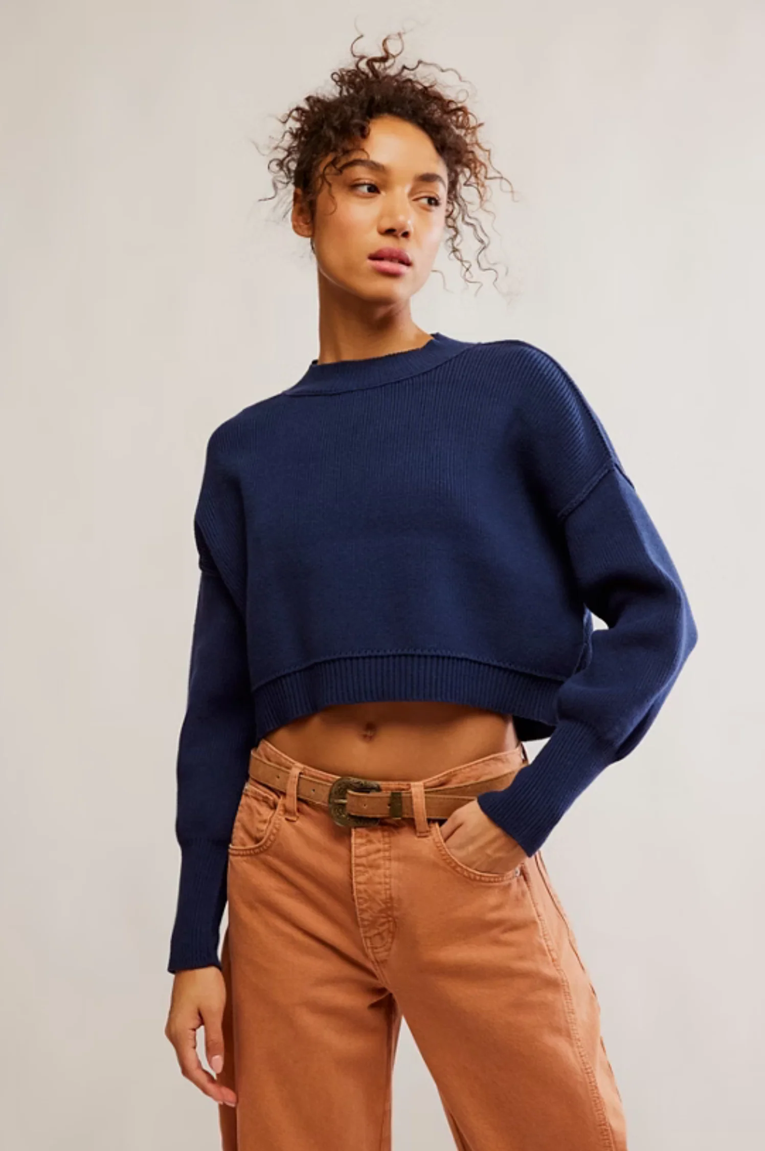 Easy Street Crop Pullover - Intensery