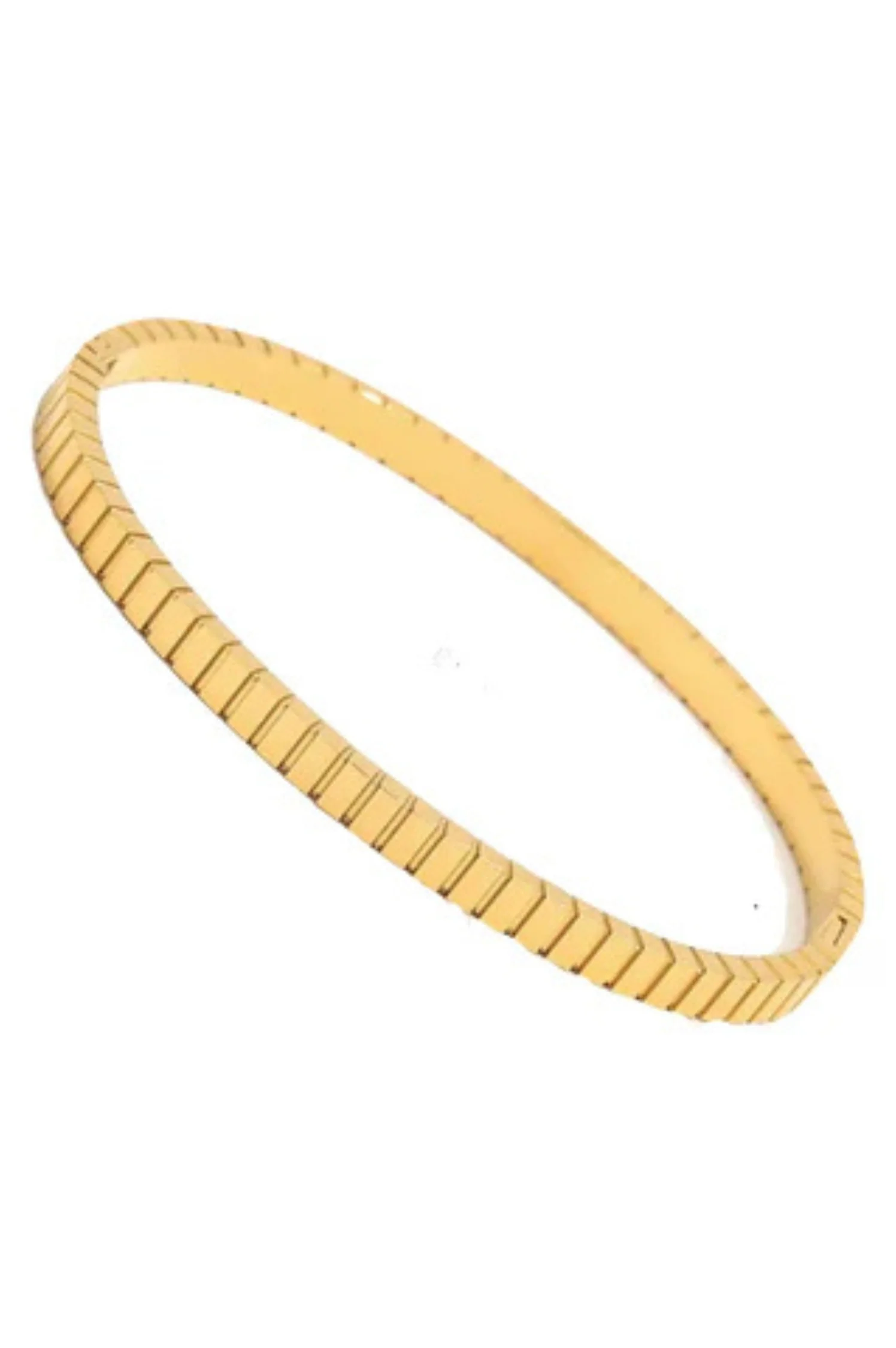In The Groove Bangle Bracelet - Intensery