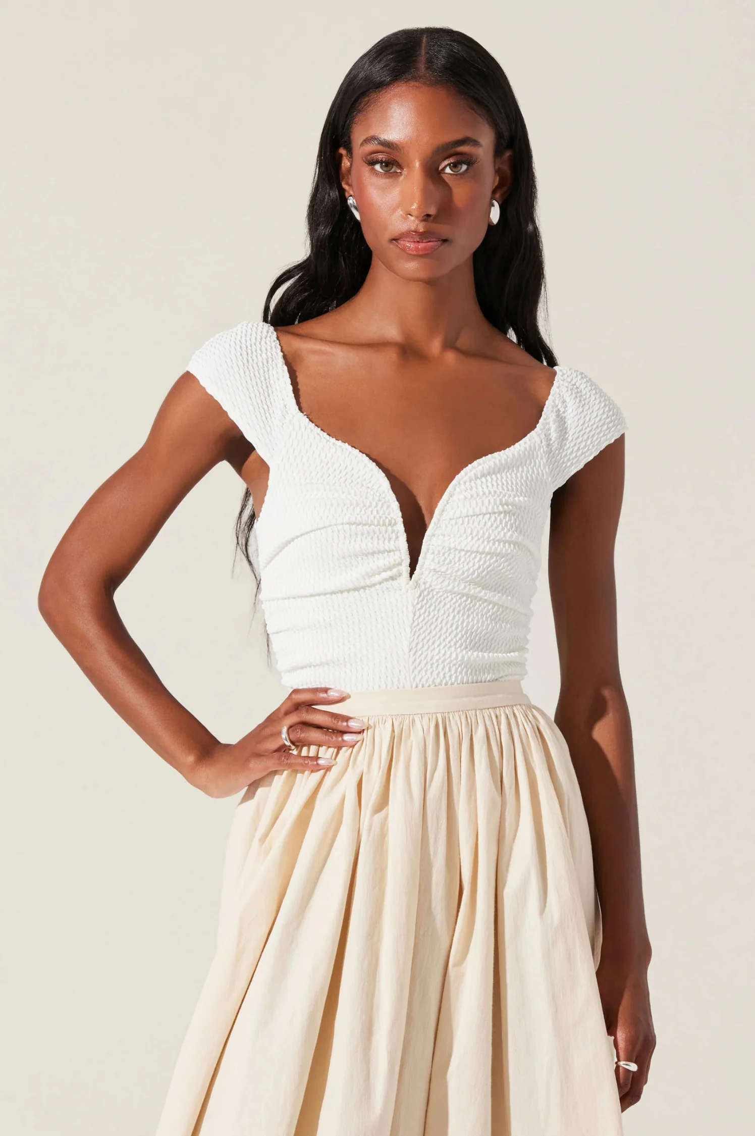 Ninette Plunging Bodysuit - Intensery