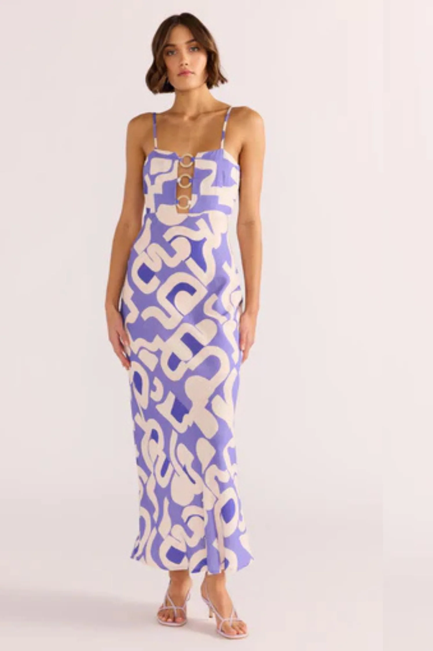Iris O Ring Midi Dress - Intensery