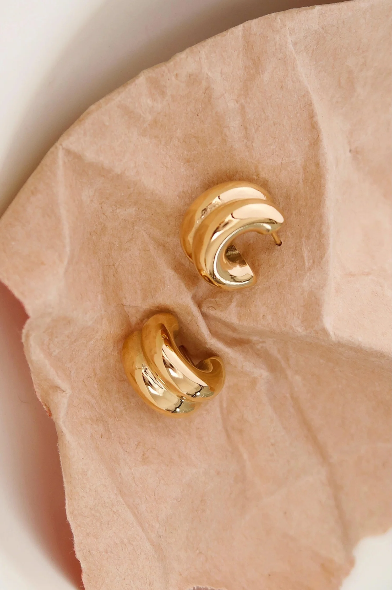 Emma Double Hoop Earring - Intensery