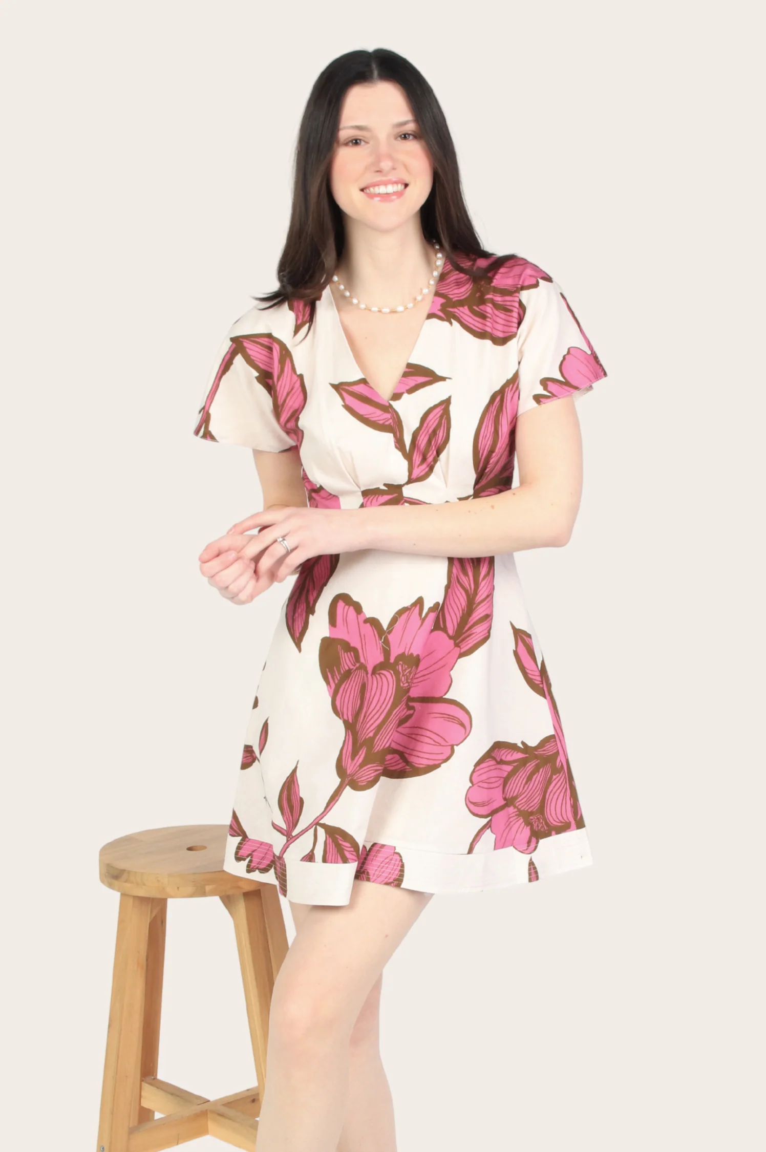 Lincoln Printed Mini Dress - Intensery