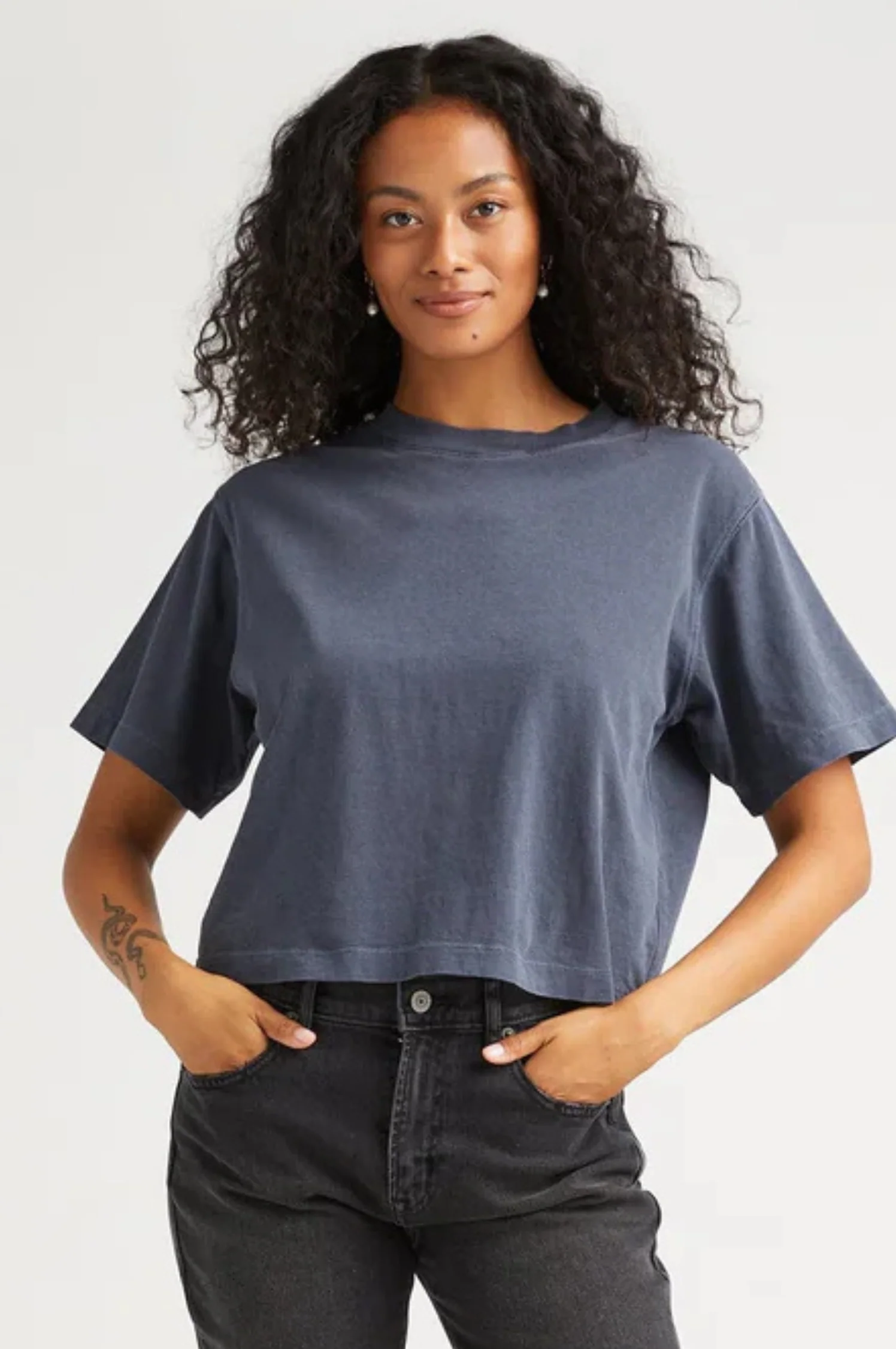 Relaxed Crop Tee - Intensery