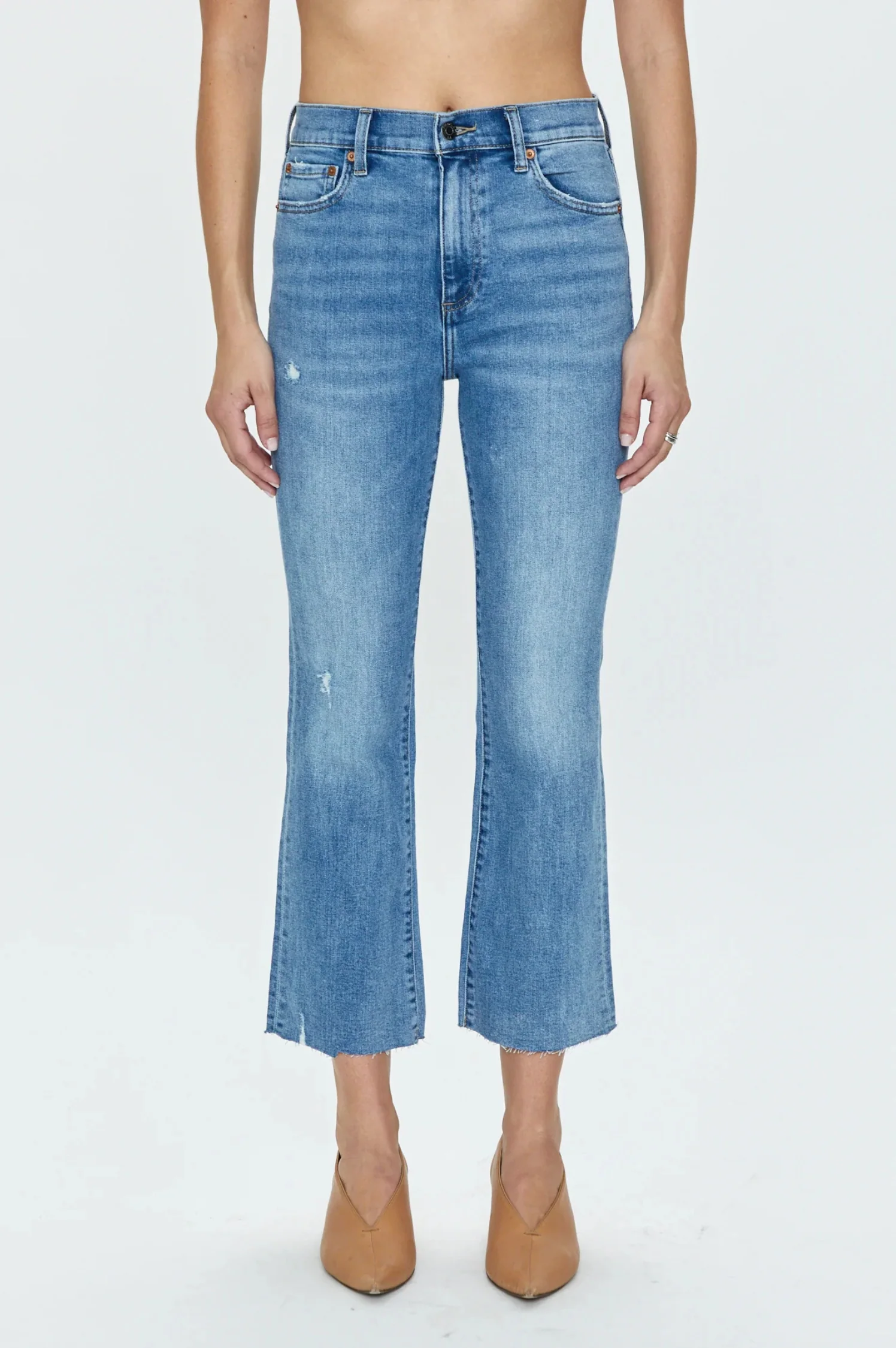 Lennon High Rise Cropped Boot - Zuma - Intensery