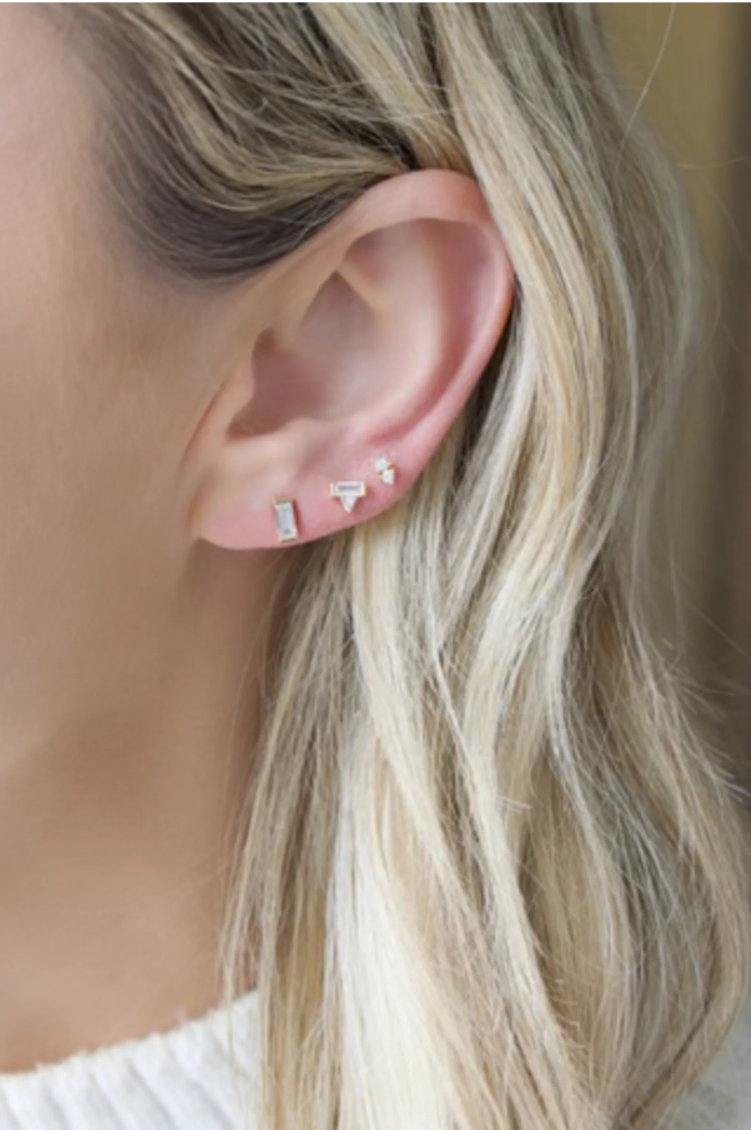 Upstage Stud Earrings - Intensery