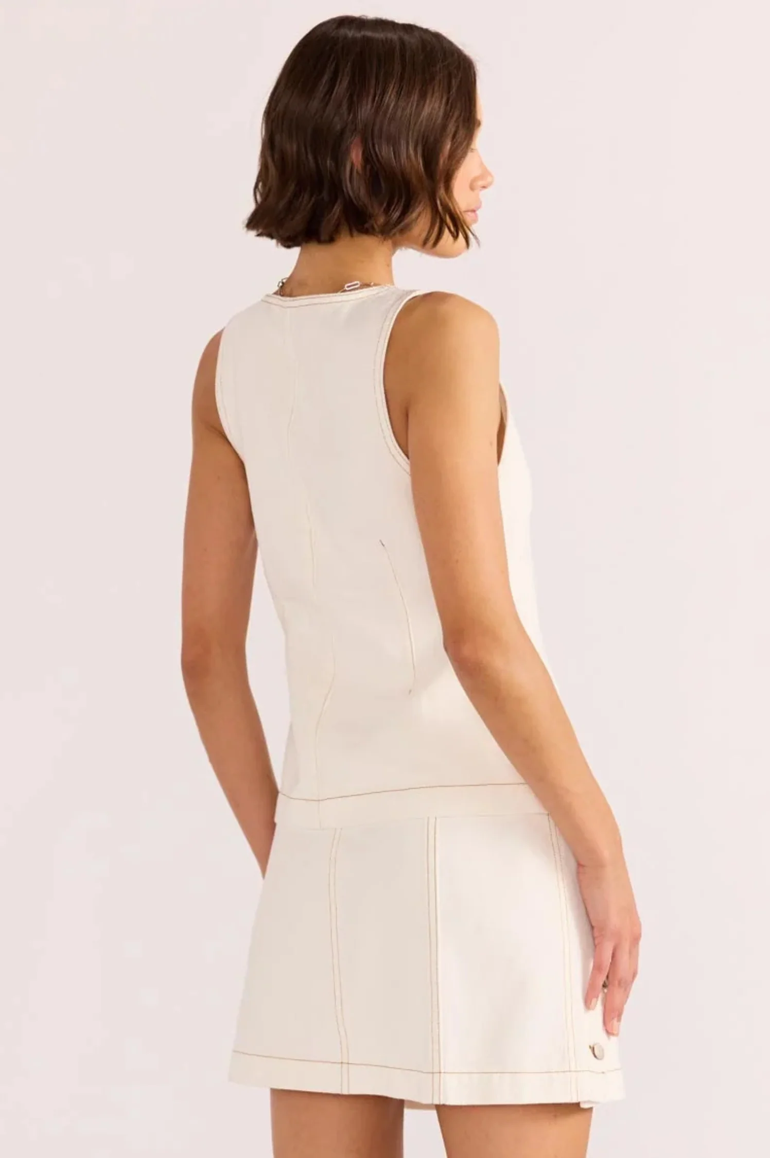 Tabitha Wave Button Top - Intensery