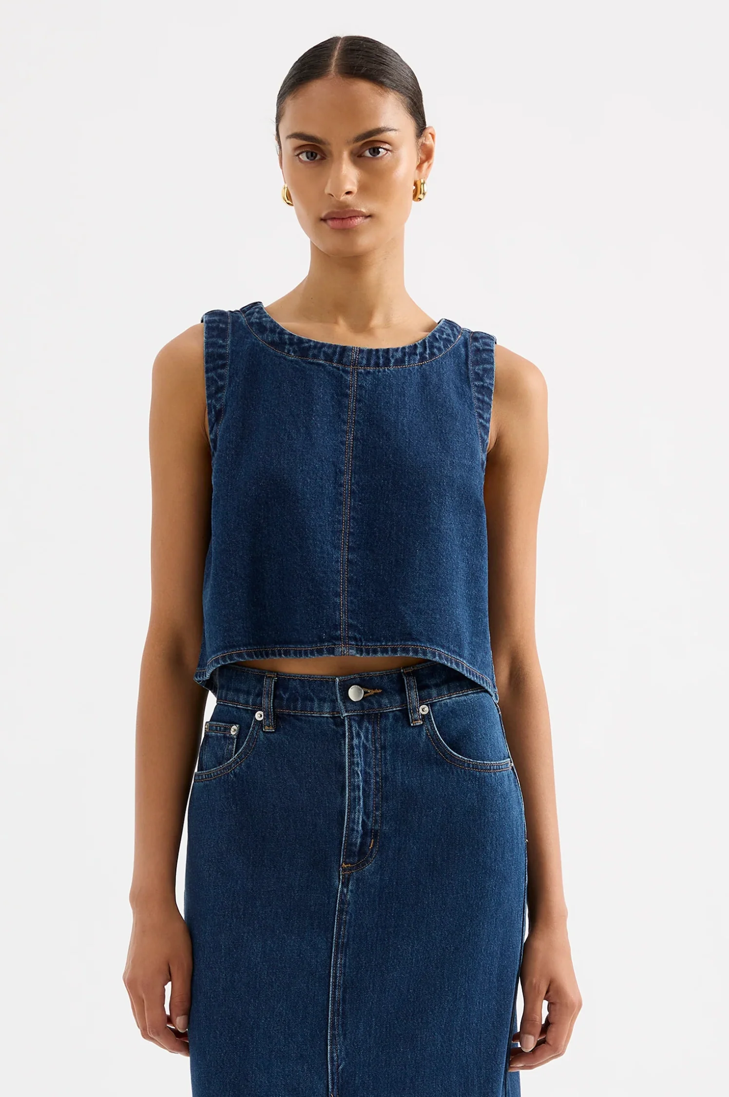 Sia Denim Top - Intensery