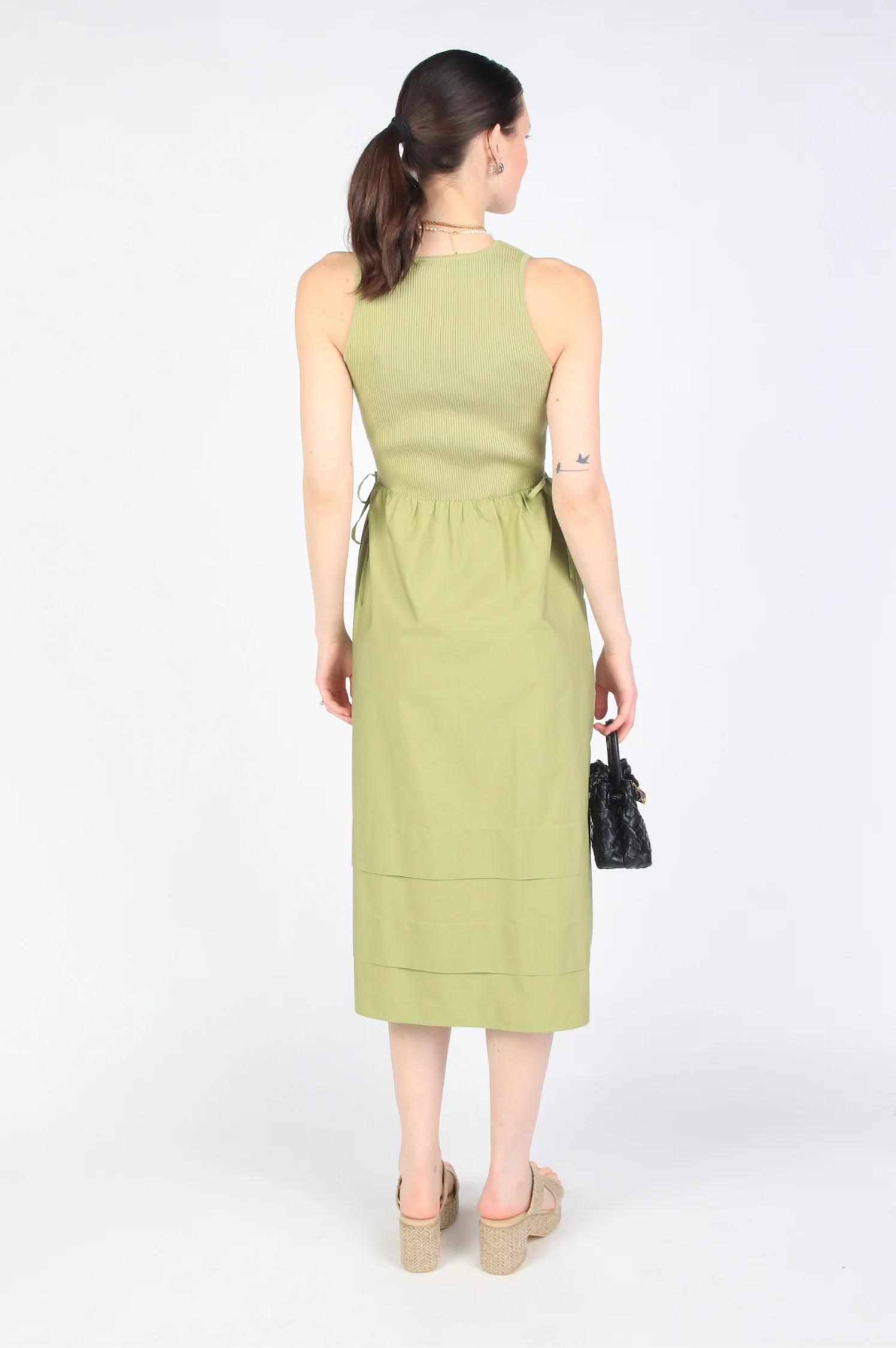 Yaya Mixed Media Maxi Dress - Intensery