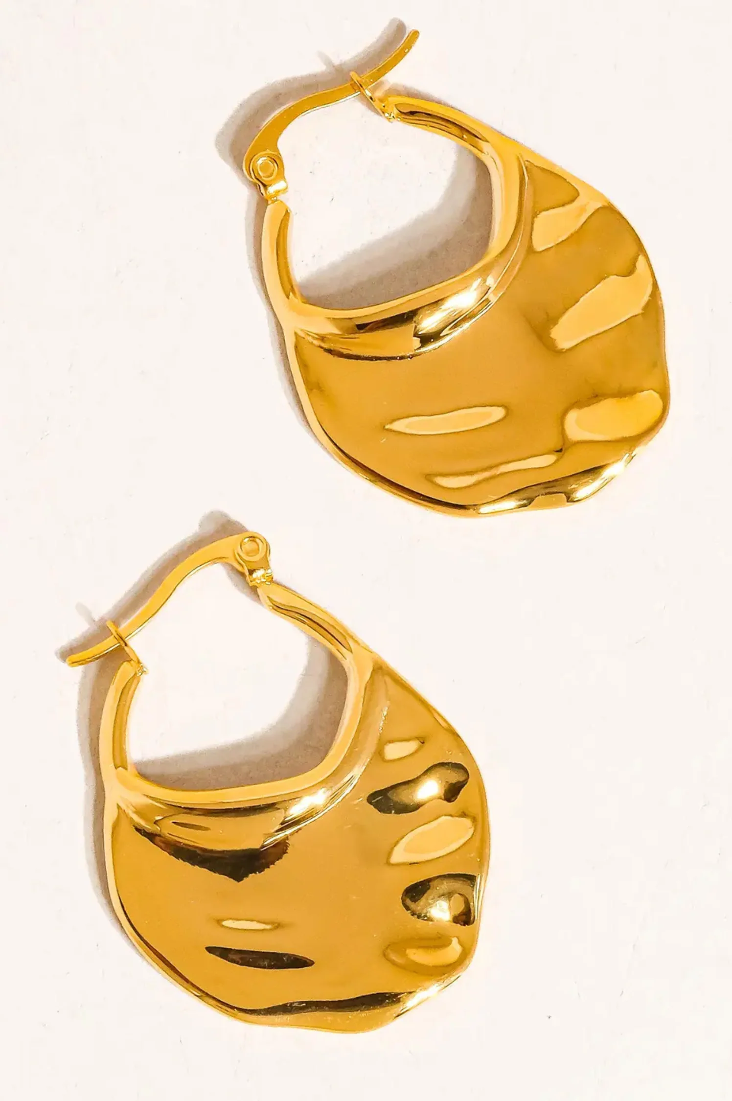 Jinni Abstract Hoop Earring - Intensery