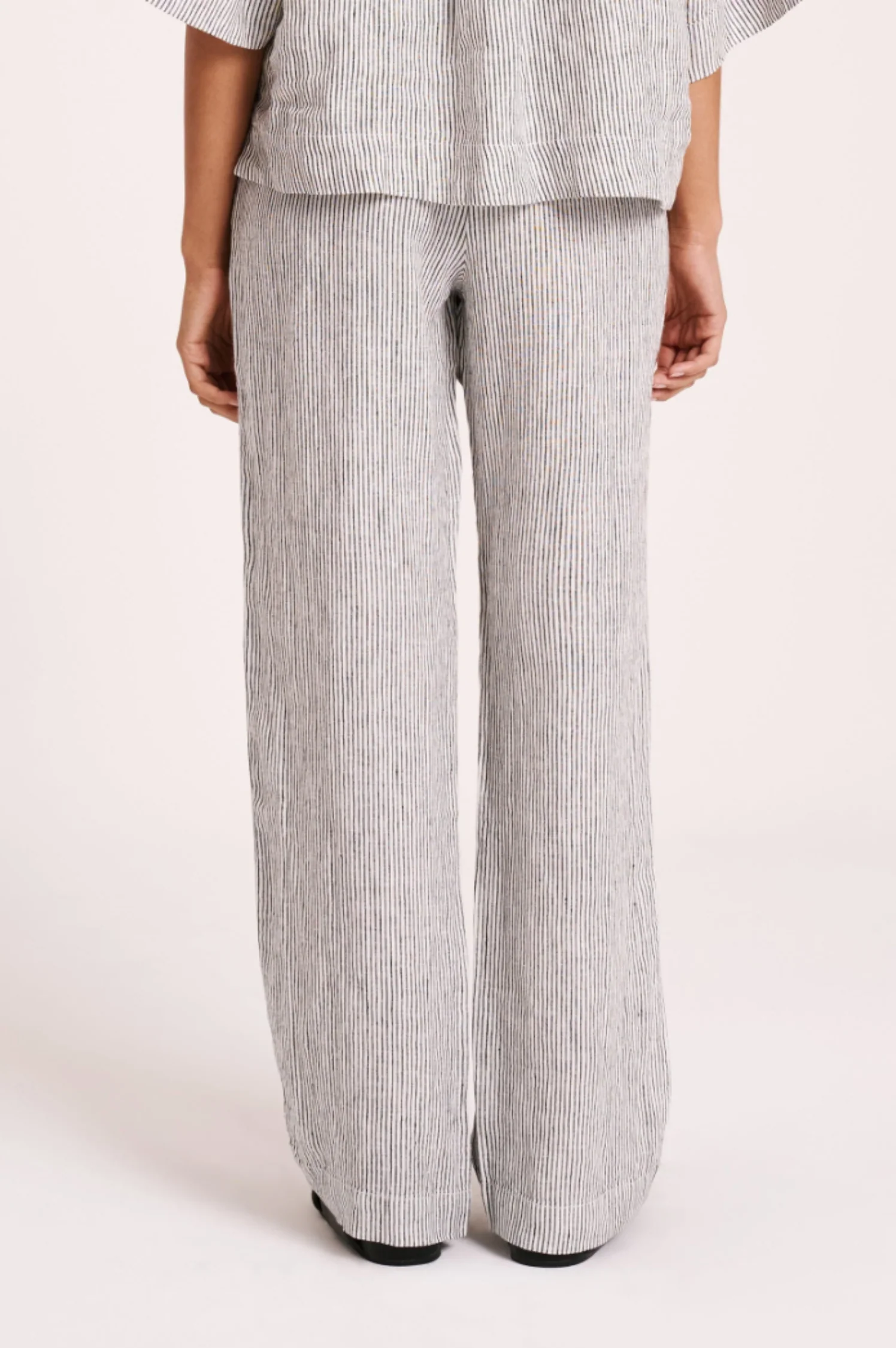 Lounge Stripe Linen Pant - Intensery